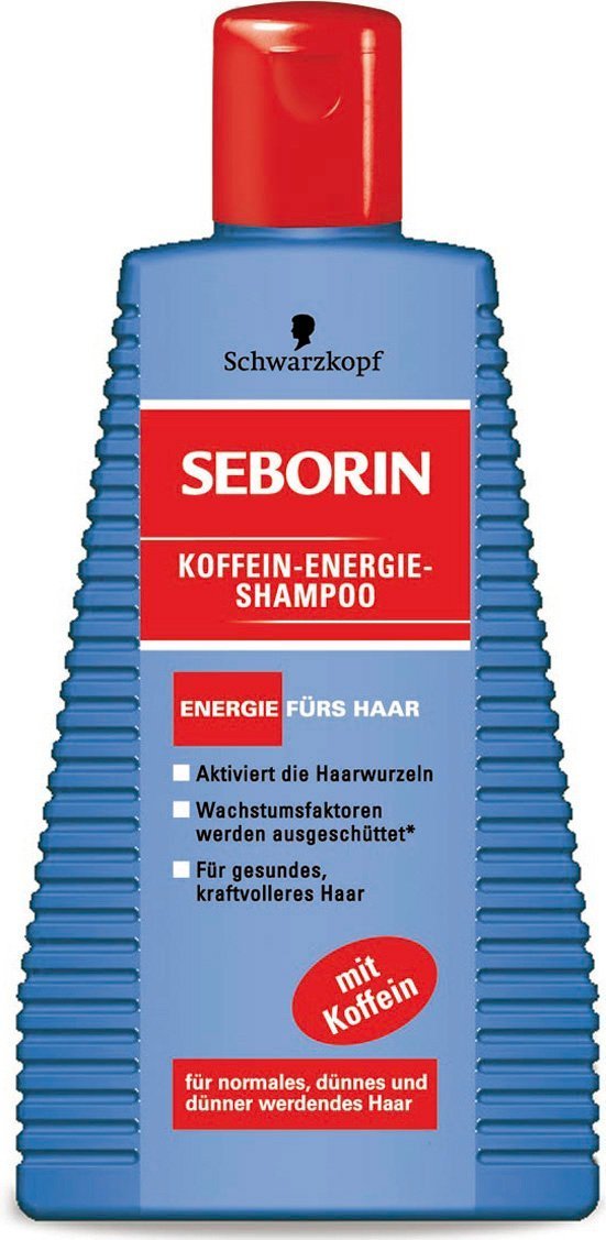 6 Bottle Seborin Caffeine Energy Shampoo 6 x 250ml
