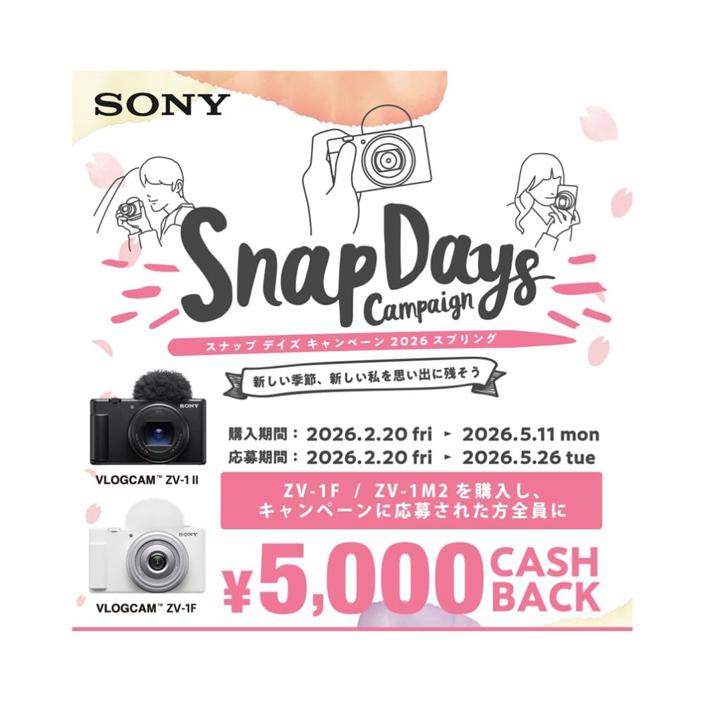 ソニー VLOGCAM ZV-1F デジタルカメラ Vlog用 20mm F2.0単焦点レンズ