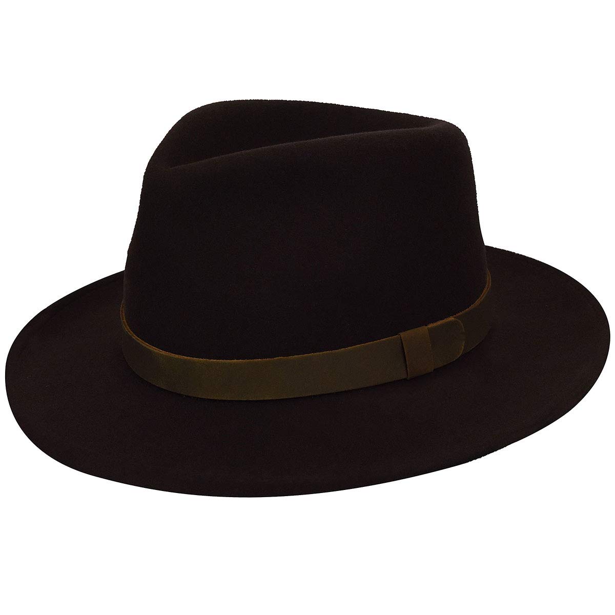Men's Monte Rio Litefelt Fedora trilby hat Fedora