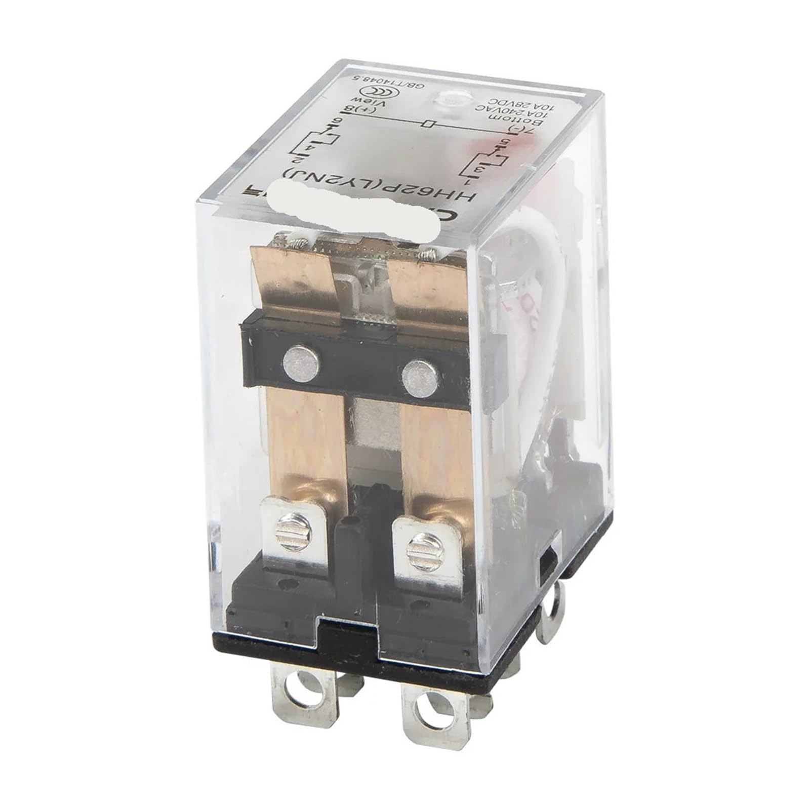 AARTERZZA 1pc JQX-13FL electromagnetic relay with LED Indicator JQX-13F LY2 HH62P 24VDC
