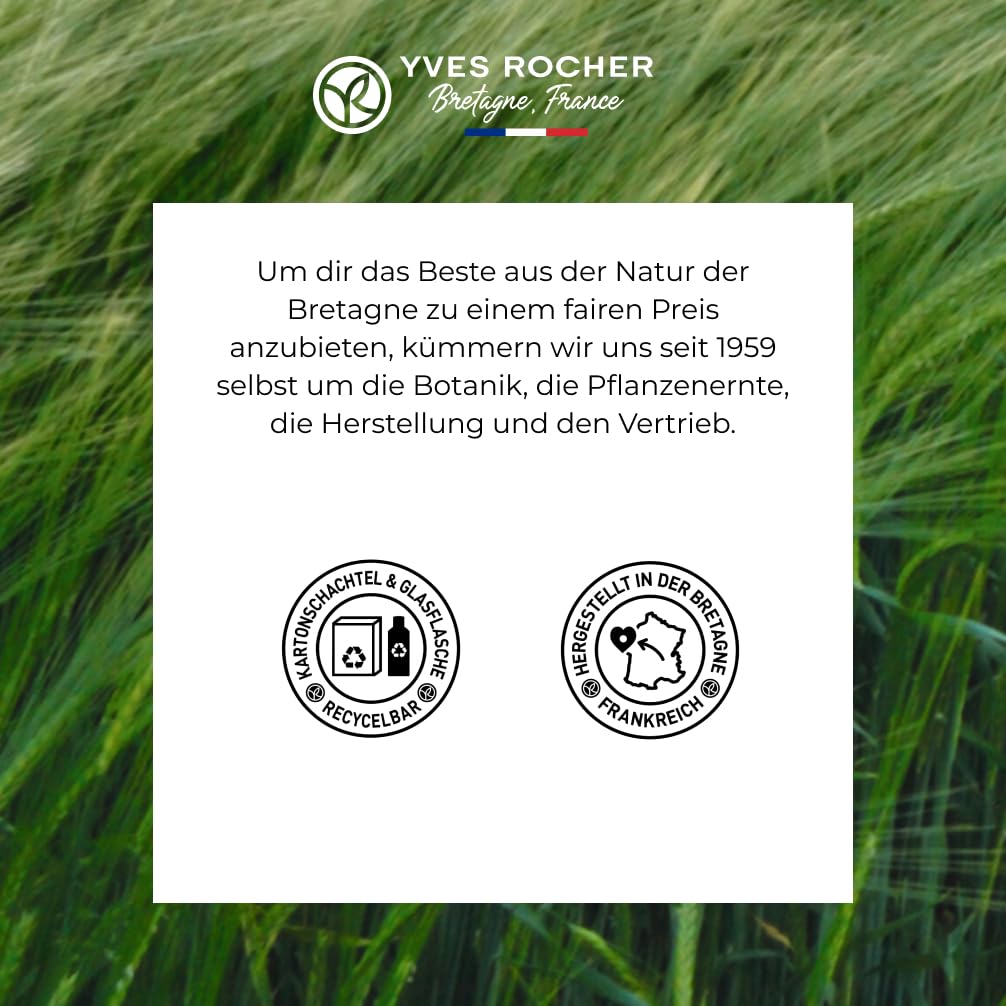 Yves Rocher NATURELLE - Eau de Toilette Damen - Frische Bergamotte, Jasmin und Zeder - Natürlich erfrischender Duft für jeden Tag - 75 ml