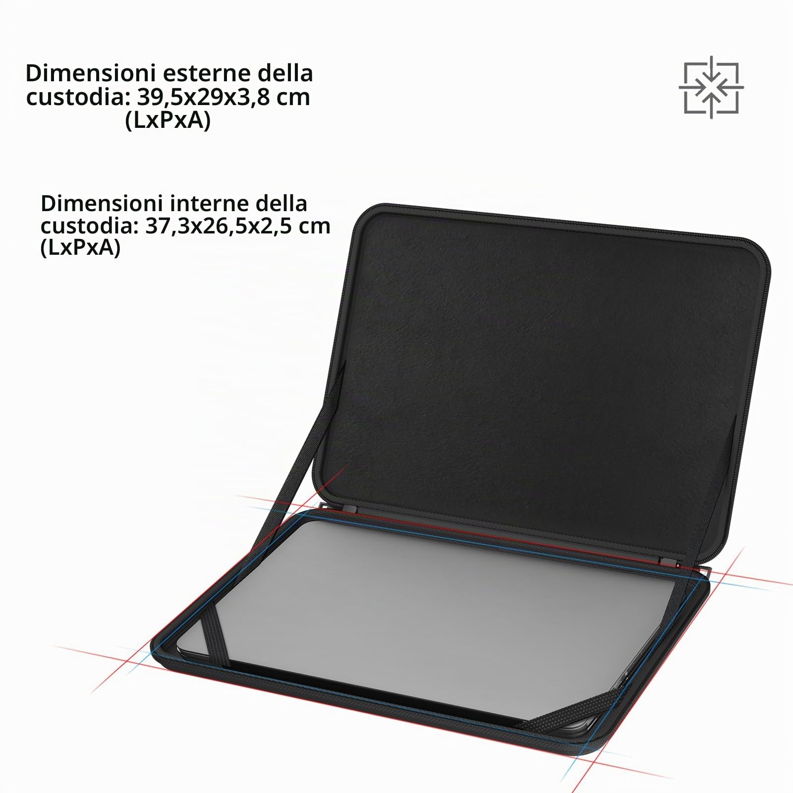Smatree Custodia per computer portatile da 15,6 pollici, per Lenovo Thinkpad E15, 16 pollici, Lenovo IdeaPad Pro 5, custodia rigida per Lenovo Computer, custodia sottile, impermeabile