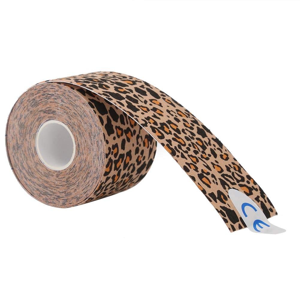 Kinesiology Tape, Strong Elastic Support Muscle Tape Breathable Cotton Adhesive for Athletes Fitness Elbow Shoulder Knee Pain Relief During Sports