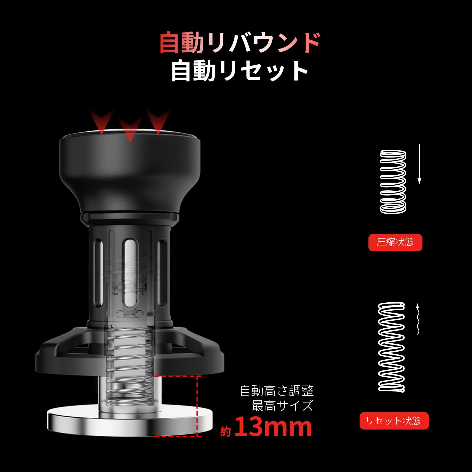 Amazon｜MHW-3BOMBER 51mm コーヒータンパー エスプレッソタンパー