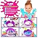 DilaBee Slime Kit for Girls and Boys - Fluffy Slime Making Kit with Glitters, Fragrance, Assorted Beads & More - DIY Slime Maker Kits for Kids of All Ages