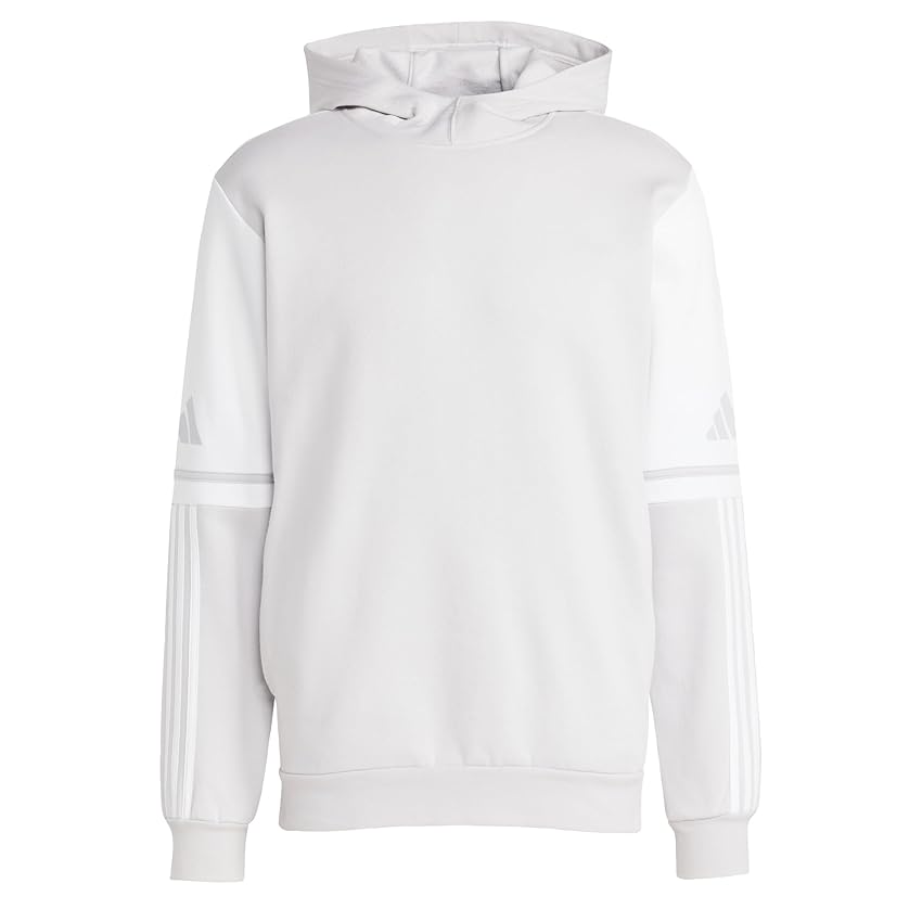 adidas Homme SQUADRA25 Sweat Hoody, Team Light Grey/White, S