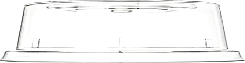 Miniatura 3 de Carlisle FoodService Products 199307 Cubierta de placa de plástico comercial, 10-34" a 11", transparente