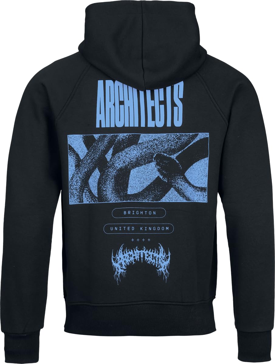 Architects Logo Männer Kapuzenpullover schwarz Band-Merch, Bands