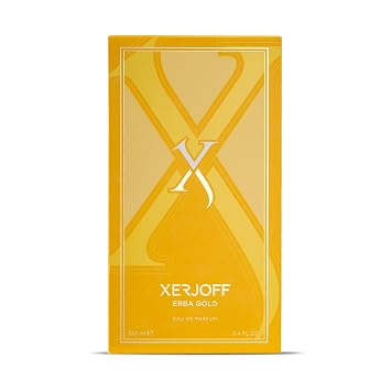 Xerjoff Erba Gold Eau de Parfum, 100ml / 3.4 fl oz Citrus Amber Unisex Perfume (Citrus, Amber, Vanilla)