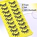 Manga Lashes Cat Eye False Eyelashes Anime Lashes Wispy Spiky Lashes Strip C-curly 8-15MM Fake Eyelashes Lashes Natural Look 9 Pairs by Lvmixwig