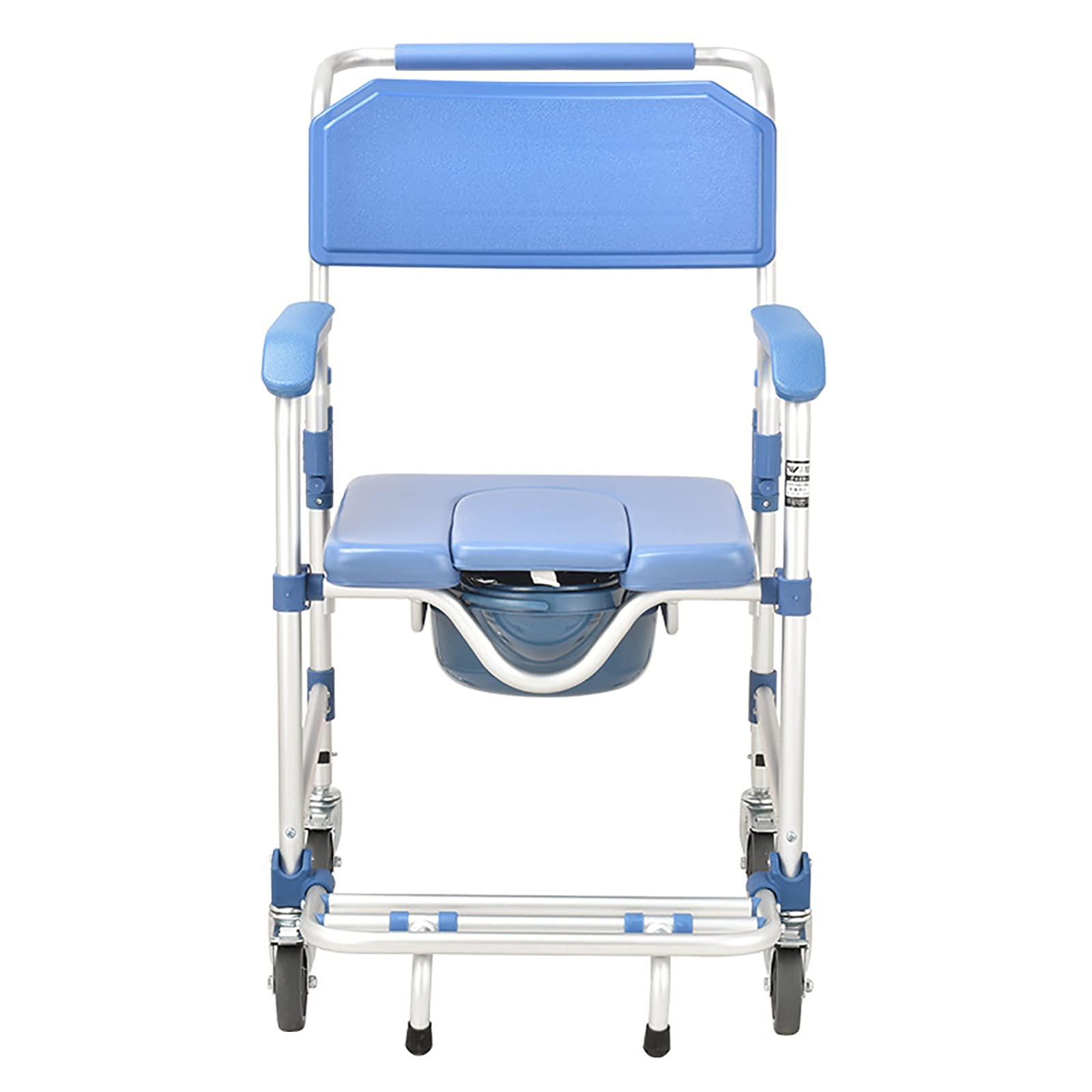 Buy NBMNN Toilet Commode Chair, Waterproof Bath Stool Wheeled Shower