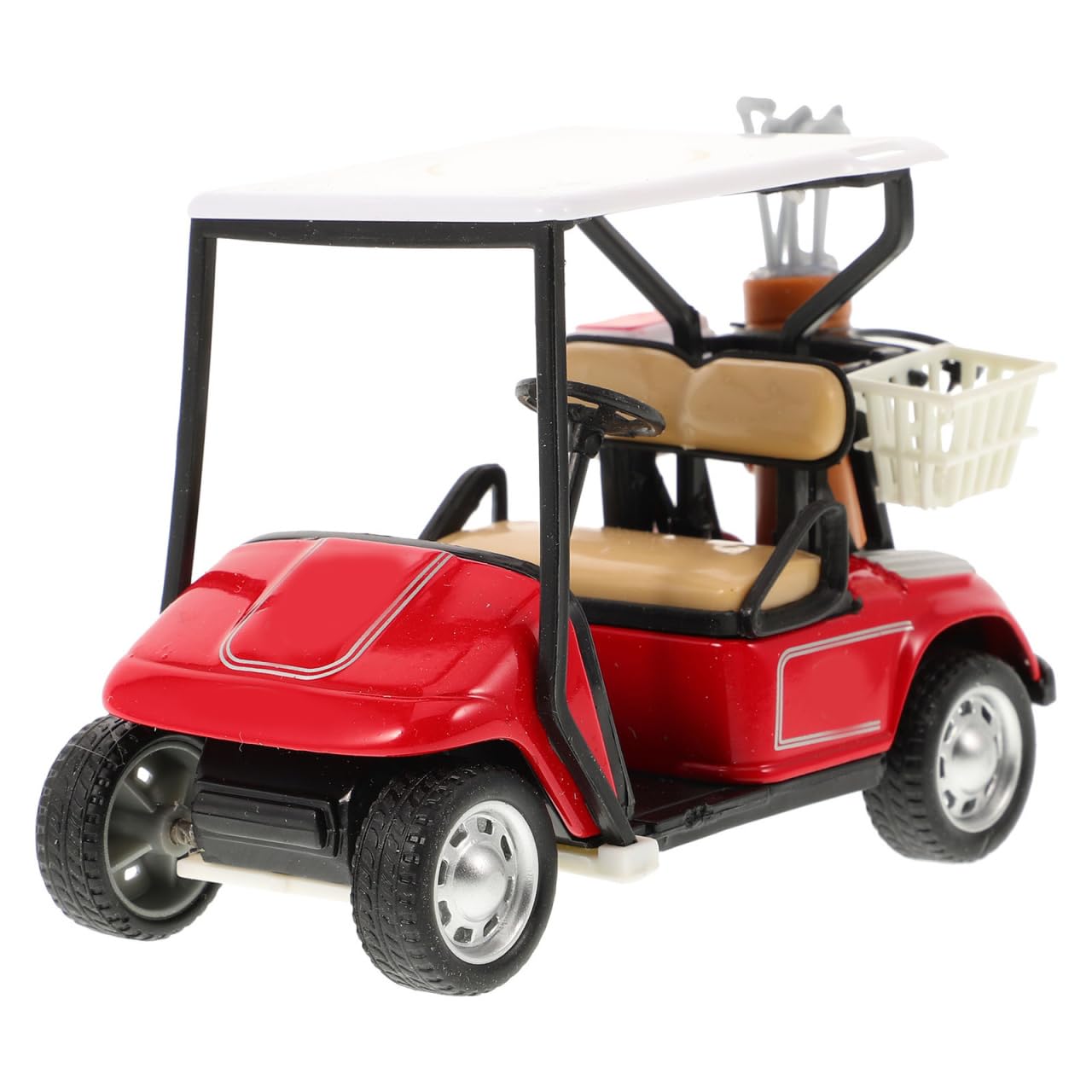 Modelo de carrito de golf fundido a presión en aleación de alta fidelidad