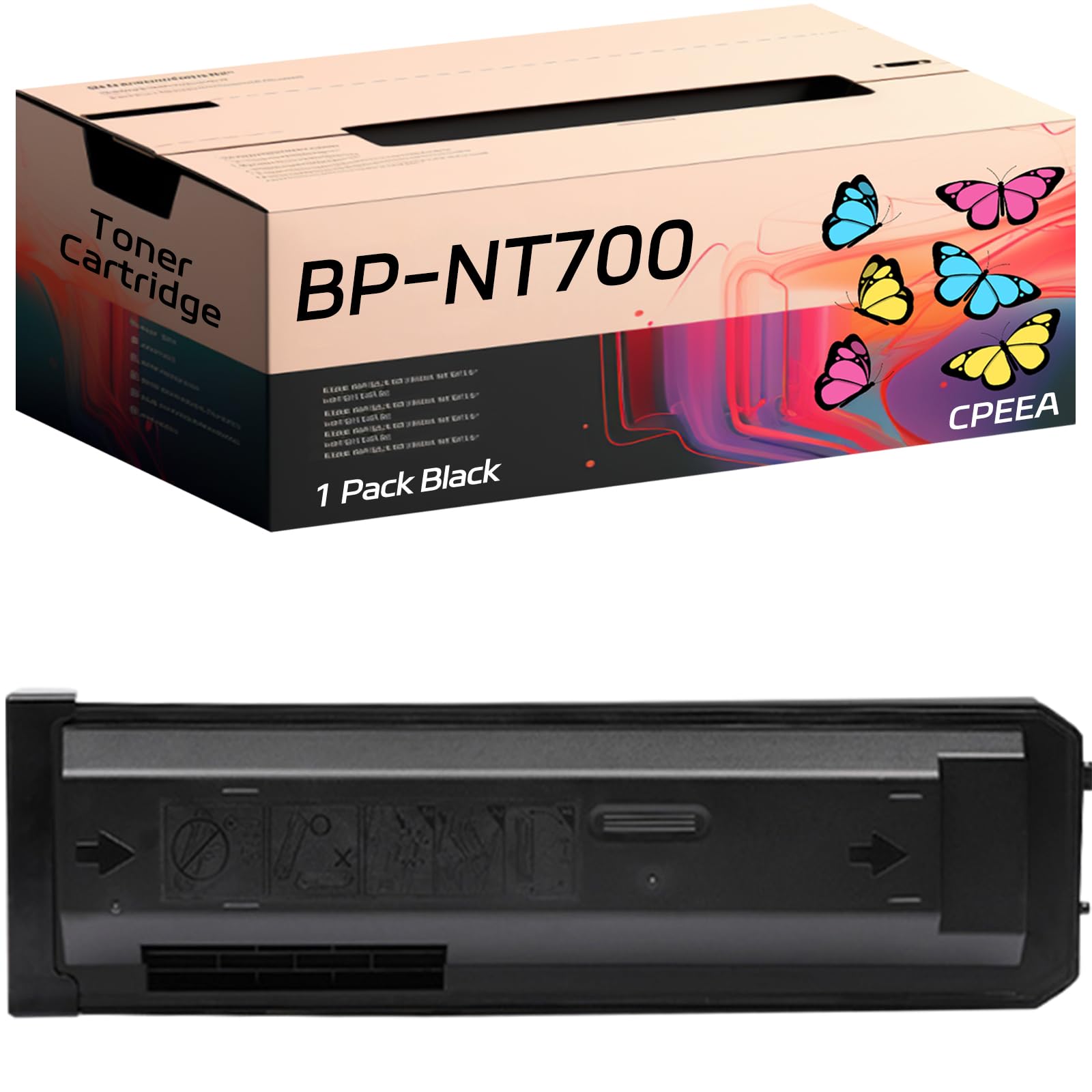 Compatible for Sharp BP-NT700 Toner Cartridge Work for Sharp BP-50M26 BP-50M31 BP-50M36 BP-50M45 BP-50M55 Printers, with Chip, High Yield 40000 Pages,
