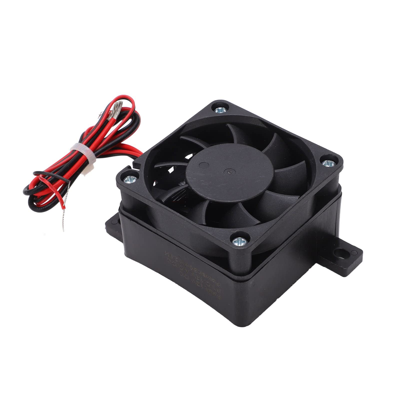 Nagrzewnica Powietrza 12 V, DC12V 50 W Izolacja Grzewcza o Stałej Temperaturze Mini Ceramiczny Termowentylator PTC do Samochodu Mała przestrzeń, Szybkie i Wydajne Ogrzewanie