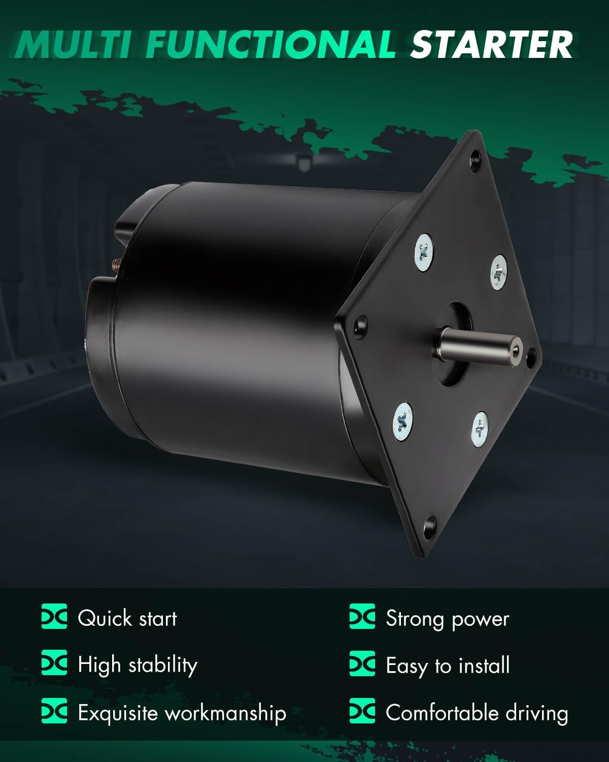 SCITOO Starters New compatible for Meyer Plow Motors All Models All Salt Spreader10711 36218 0202000TGS01