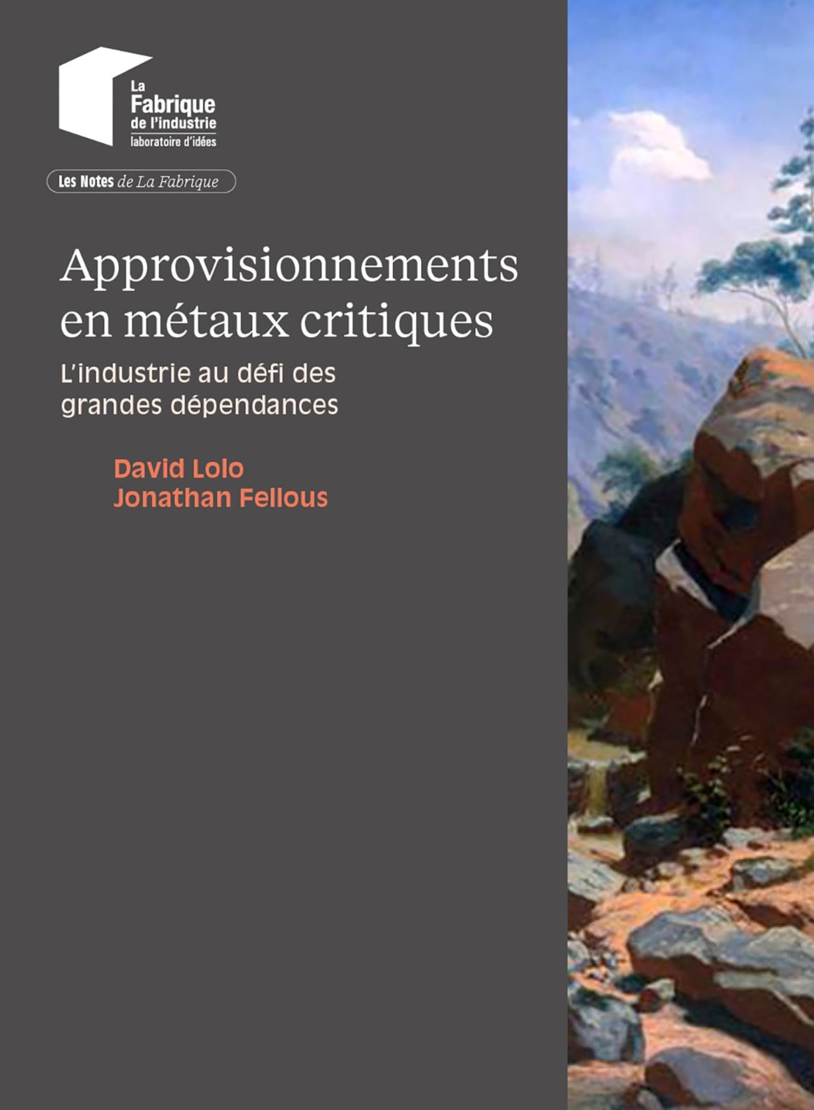 Livre de géopolitique sur les métaux critiques et le grand défi industriel contemporain