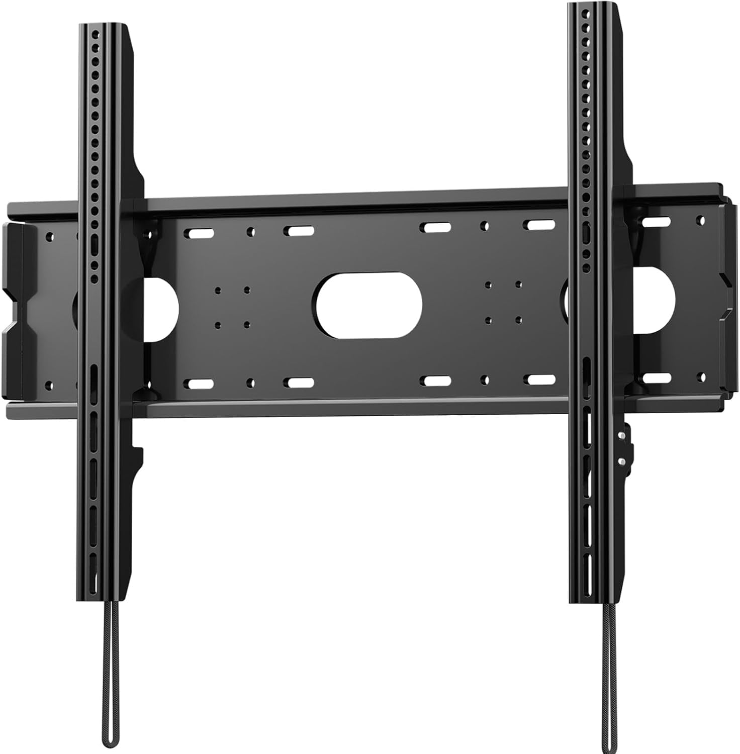 Support Mural TV Fixe Extra Plat pour Écrans 42-90 Pouces ecran,Fixation Murale Tele Grande Taille Lourde Compatible VESA 200x200-700x500mm,accroche Television Mural Charge 100 kg