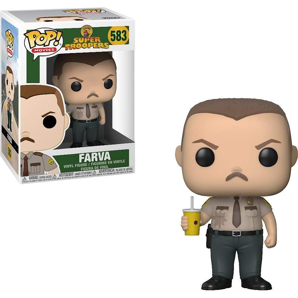 POP! Movies: Super Troopers Farva Collectible Figure, Multicolor