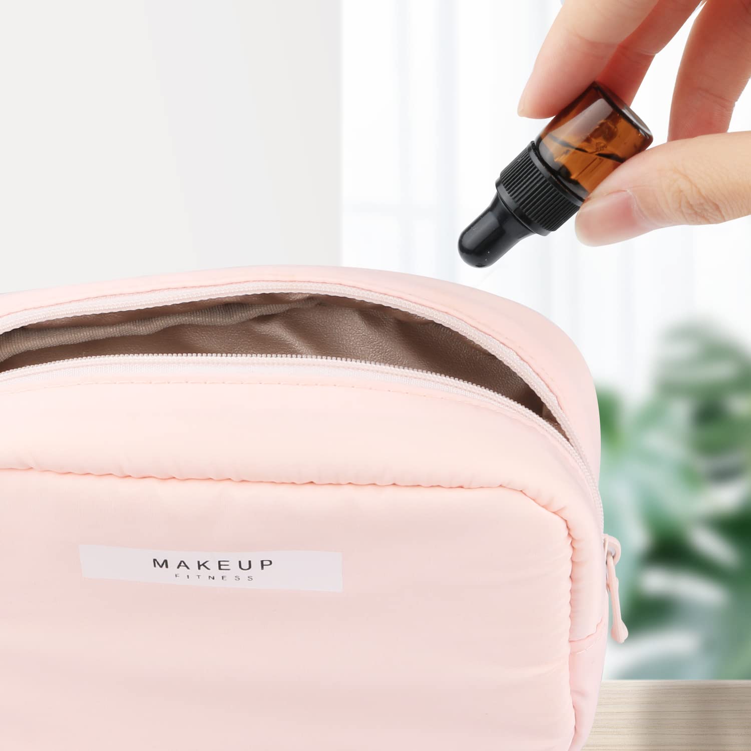 15Pcs Amber Glass Dropping Bottles 1ml 2ml 3ml 5ml Mini Essential Oil Dropper Bottles Empty Travel Sample Vials with Black Cap (2ml)