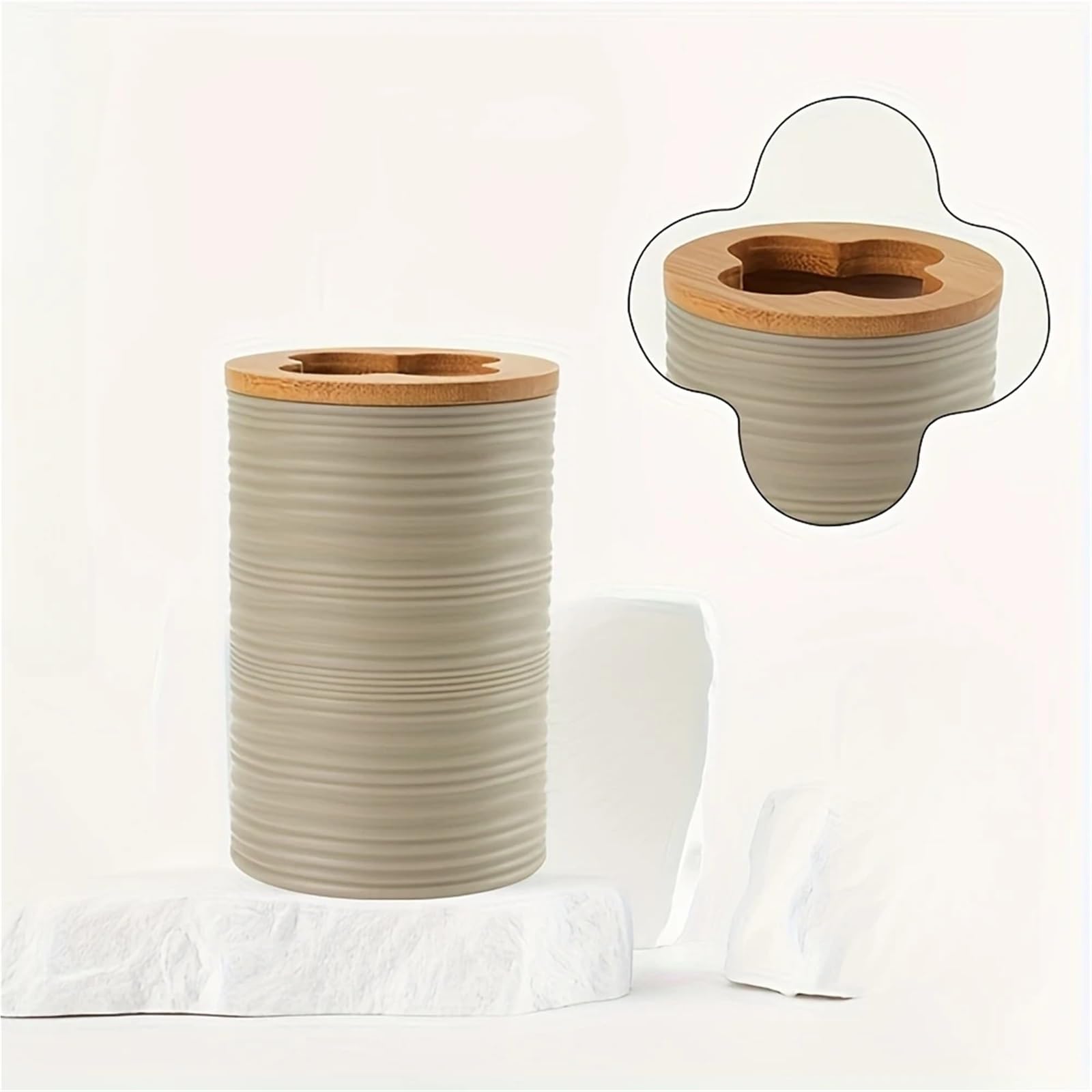 6 unids/Set Set de Accesorios baño Soporte for Cepillo Dientes Accesorio Completo for tocador encimera(White)