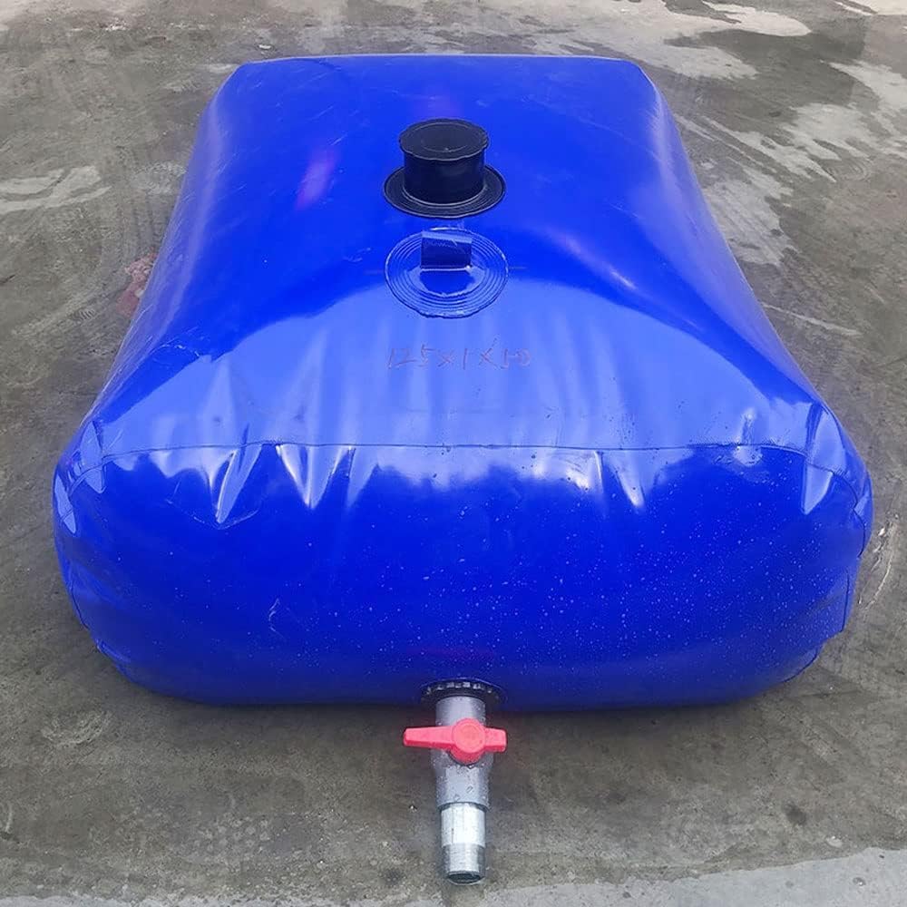Tanque de Agua, Deposito Agua Flexible 500-3000L, Gran Capacidad Deposito de Agua, Almacenamiento de Agua Flexible, para Regar Plantas, Espesar Sistema De Bolsa De Recole-600L