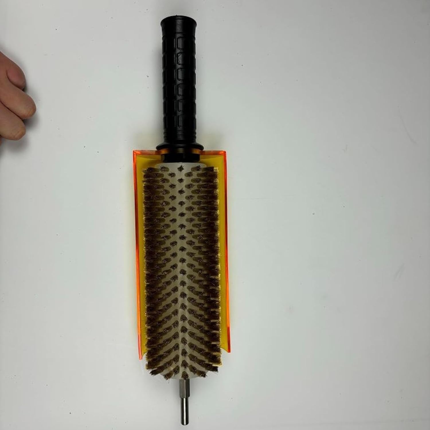 Kit de cepillo para cera de esquí, incluye nailon, alambre de latón y cepillos de crin, se adapta a taladro eléctrico, tamaños de 200 mm y 300 mm, cerdas densas, resistente al desprendimiento