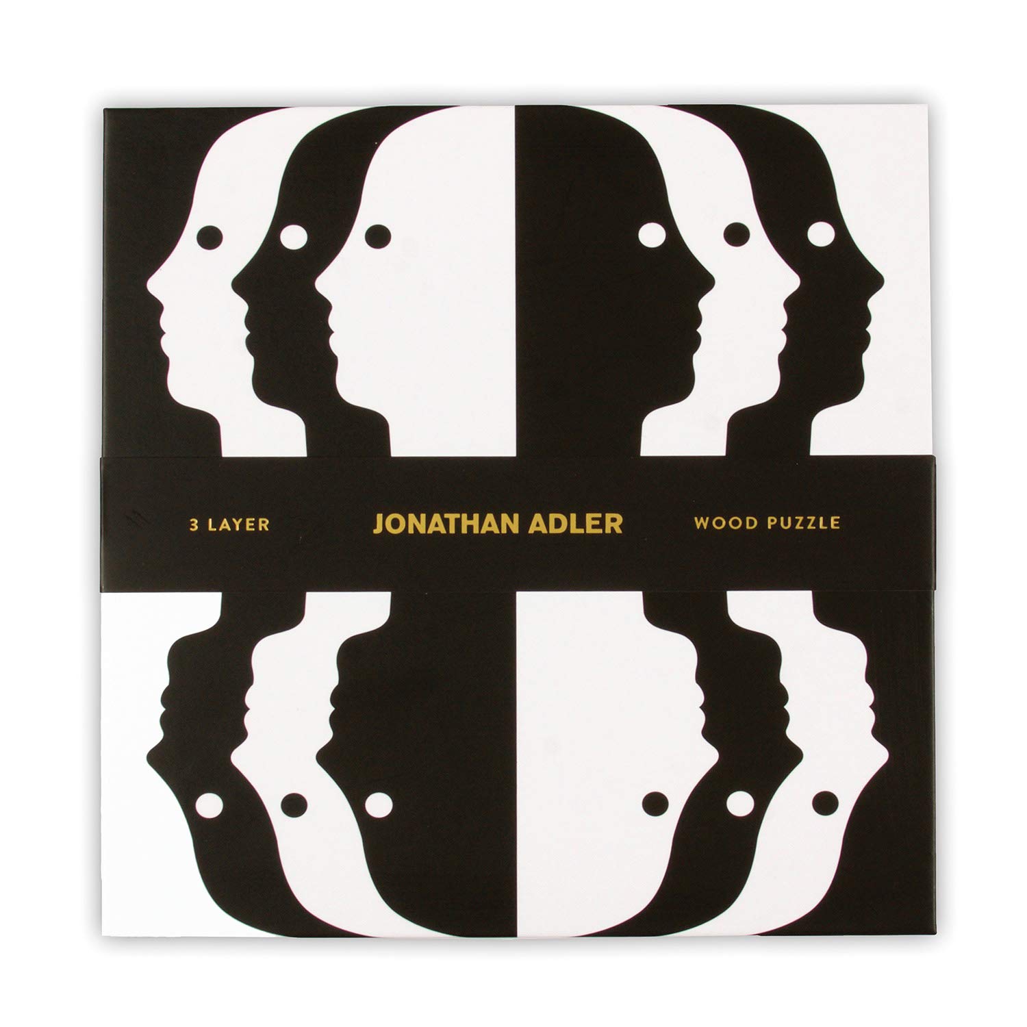 Jonathan Adler Atlas Layered Wood Puzzle