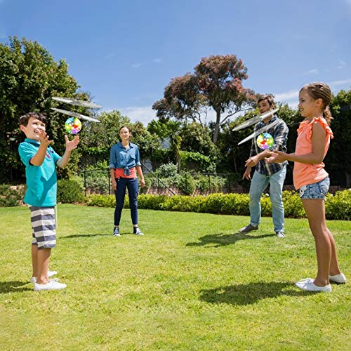 kizplays UTTORA Flying Ball Kids Toys Flying Toys for Kids Hand Control LED Disco Lights RC Flying Drone Toys for Boys Girls 7 8 9 10 11 12 Birthday Indoor Outdoor Rechargeable