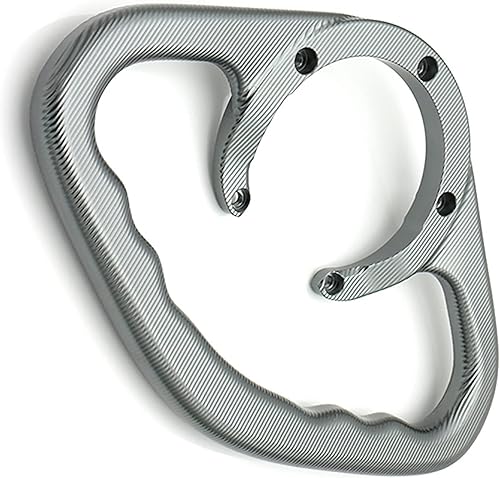 Miniatura 3 de Manijas traseras de pasajero para motocicleta, manillares para depósito de gasolina, manillar, depósito de combustible, mango de reposabrazos con 5