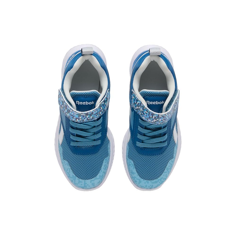 Reebok Rush Runner 5 Elastic Lace & Top Strap Zapatillas Unisex niños