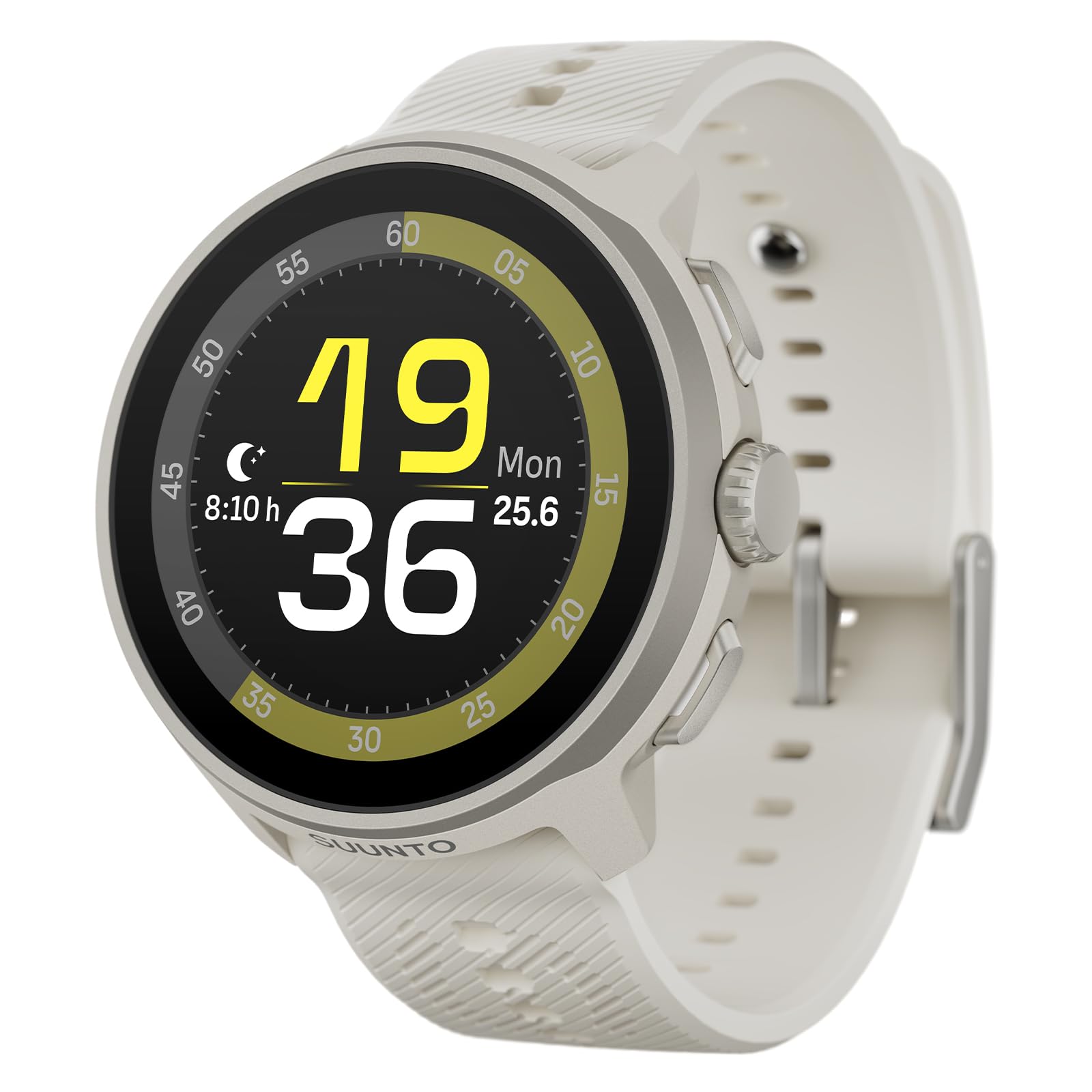SUUNTO RUN GPS Running Watch, 1.32" AMOLED Touch Screen, Lightweight, Multisport, Activity Tracker, Accurate GPS, Heart Rate/Sleep Tracking, Running, 12-Day Battery Life, 4GB Offline Music Storage