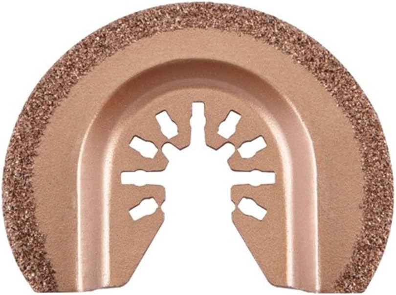 25/8 in. Carbide Grit MultiTool HalfMoon Blade