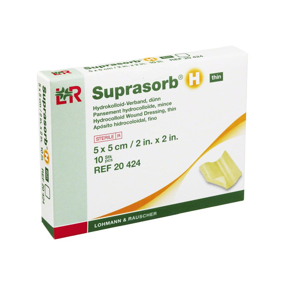Suprasorb H Hydrokoll.Verb.Dünn 5x5 cm