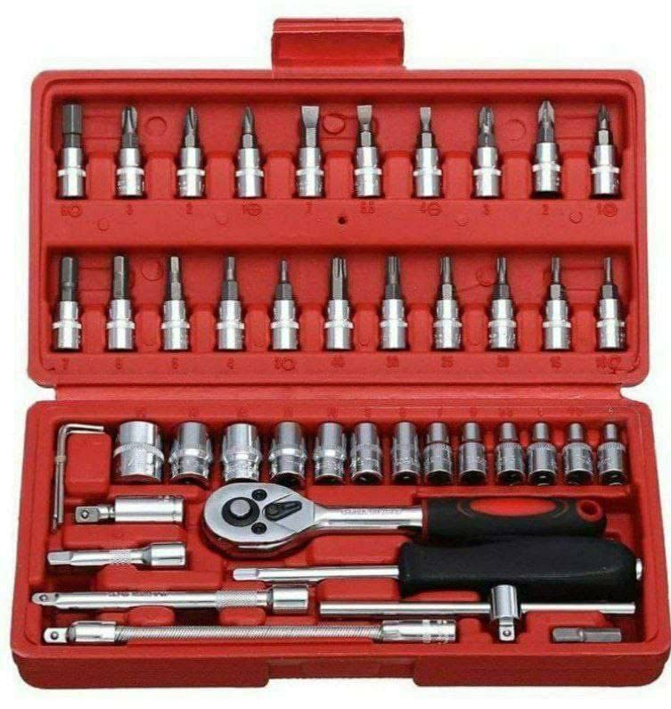 Saykhus 46 1 Tool Kit/Screwdriver & Socket Set/Multi Purpose Tool Kit Case Precision (B0B1WWTKPF) Amazon Price History, Amazon Price Tracker