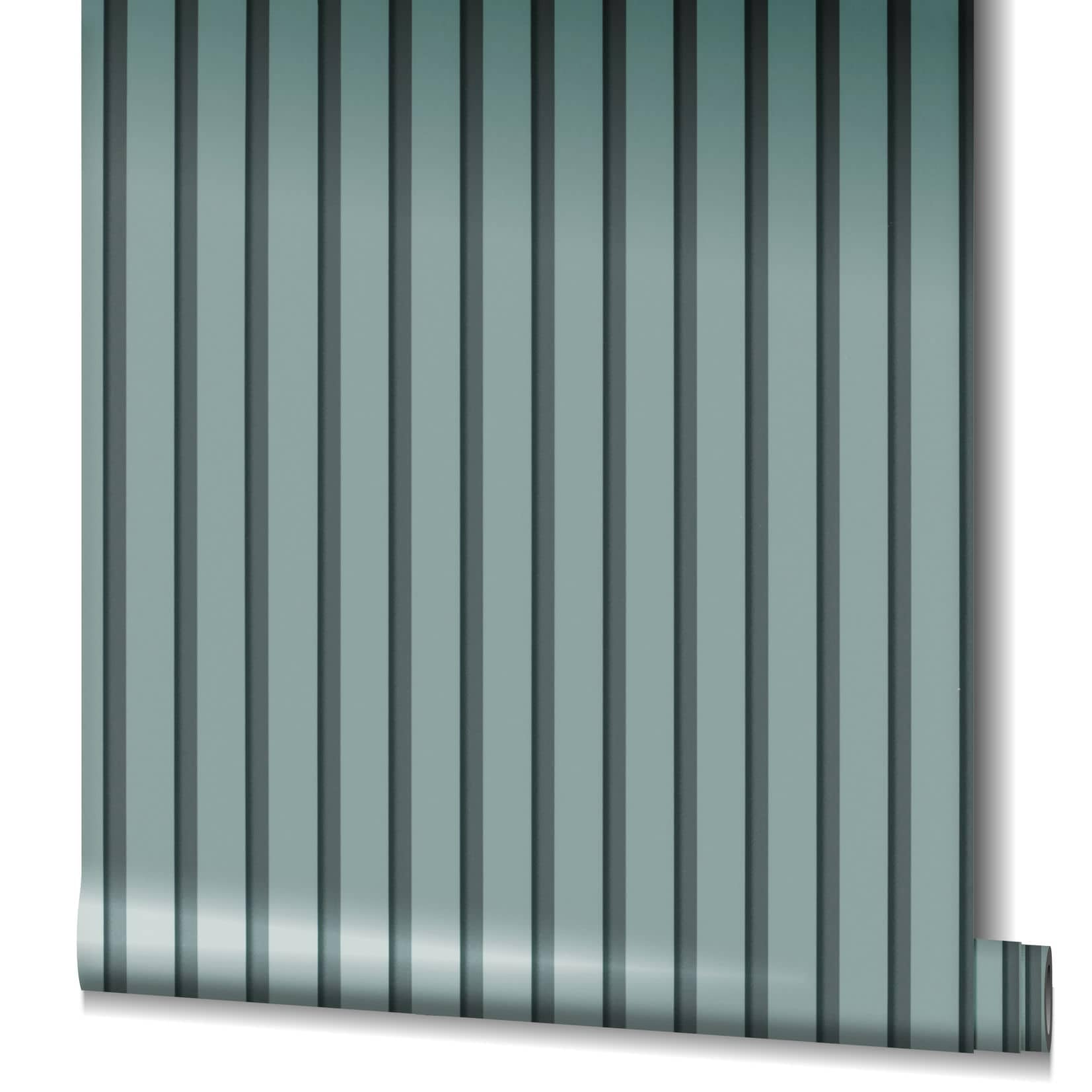 marburg Carta da parati effetto legno, blu, effetto 3D, per soggiorno, camera da letto, 10,05 x 0,53 m, made in Germany