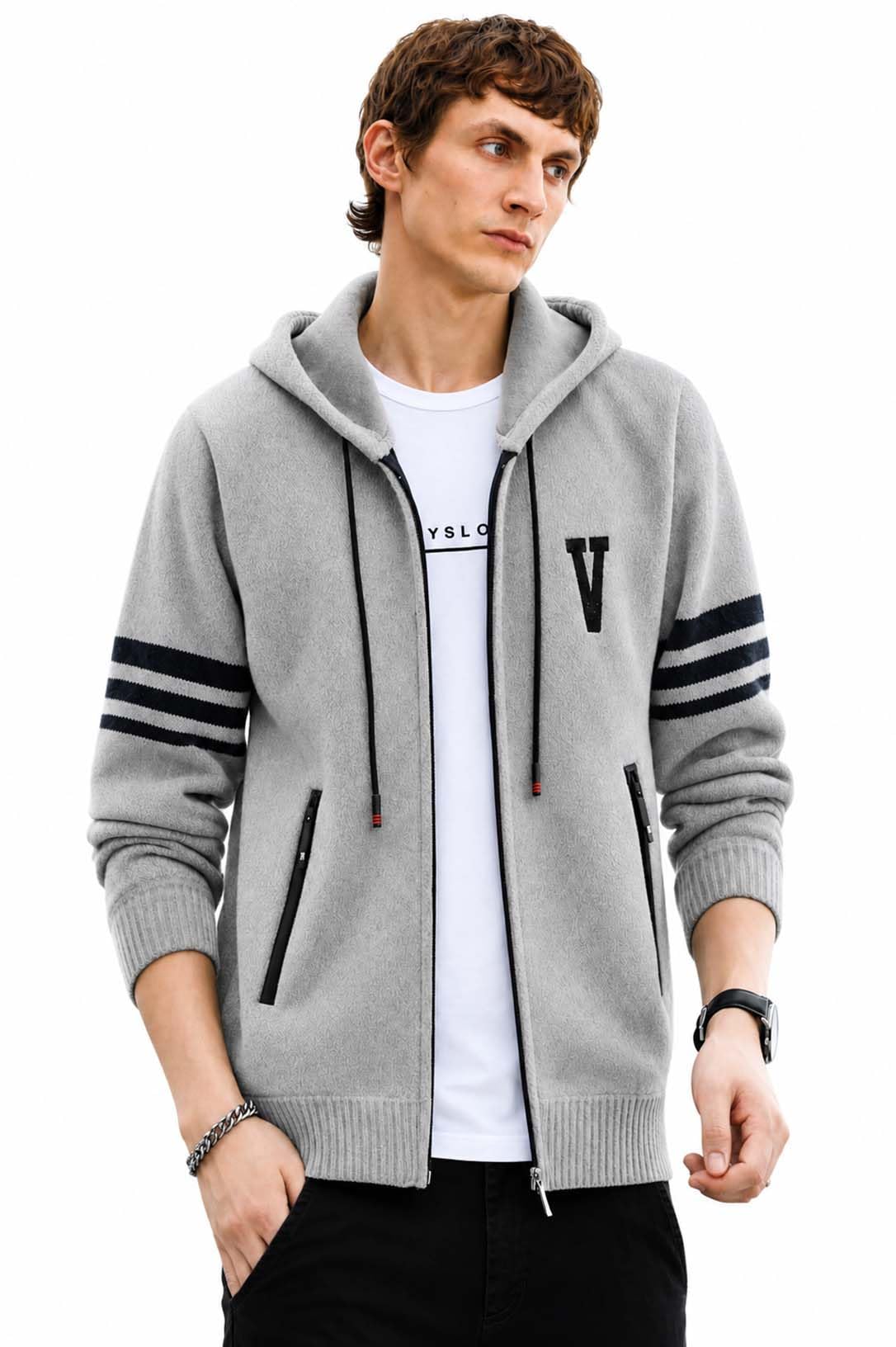 lymio Men's Casual Bomber Jacket | Lightweight Polyester Windcheater | Full Sleeve Regular Fit Outdoor Jacket(1-J-18-20)-picture-0
