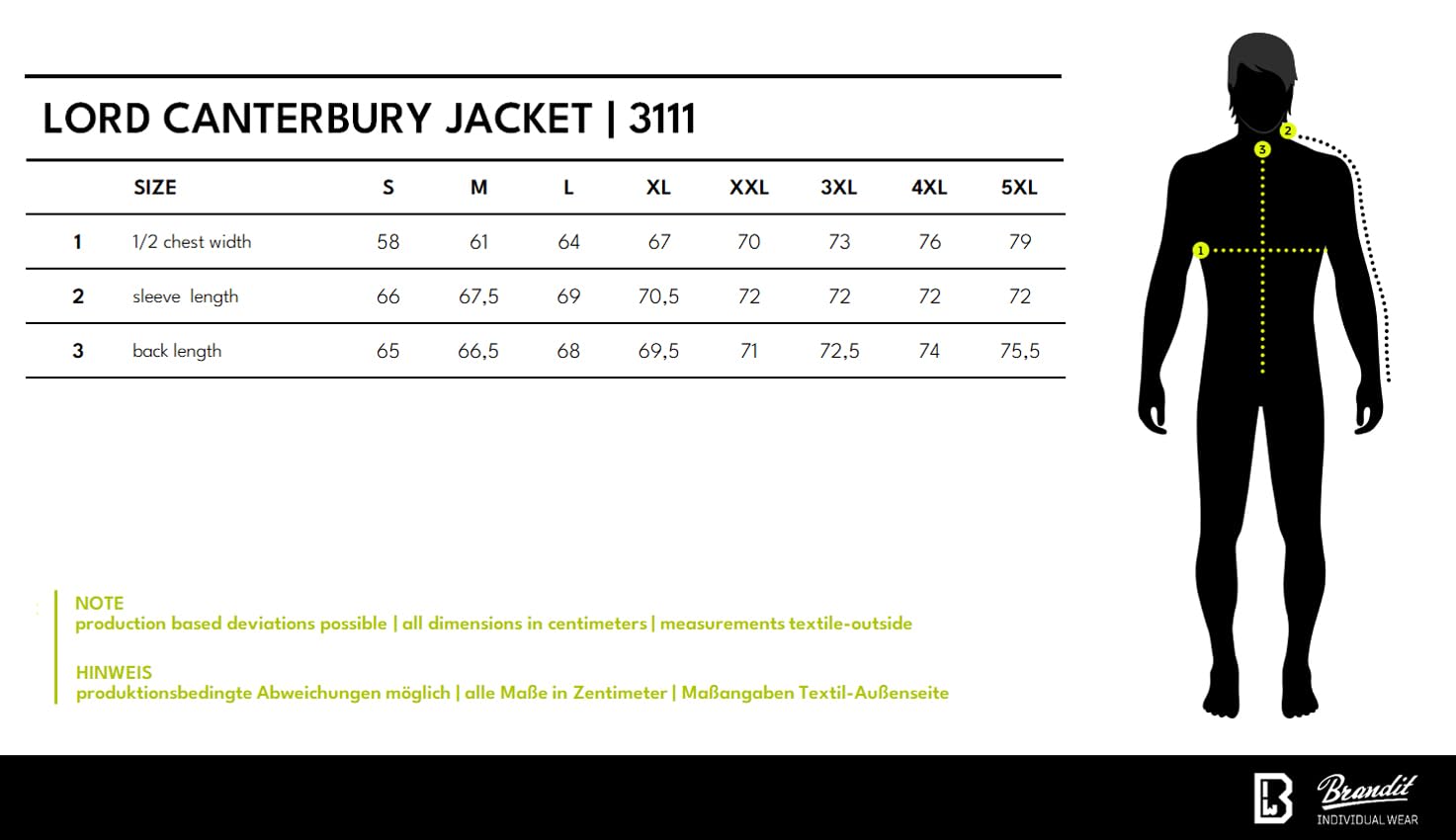 Brandit Lord Canterbury, wariant bez kaptura, wiele wariantów kolorystycznych, rozmiary od S do 5XL