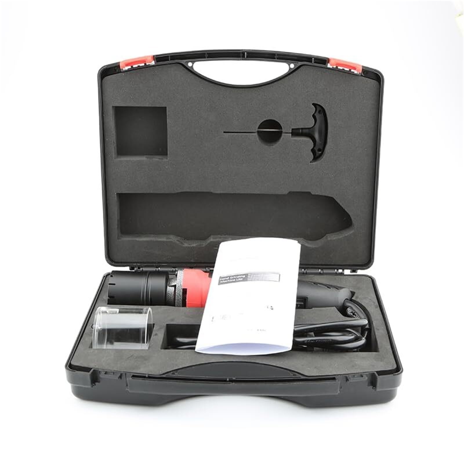 Afilador de electrodos de tungsteno para soldadura TIG, amoladora eléctrica de mano, ajuste de 6 velocidades, ángulos de 15°-50°, diámetro de 1.6-3.2 mm, compatible con la mayoría de herramientas