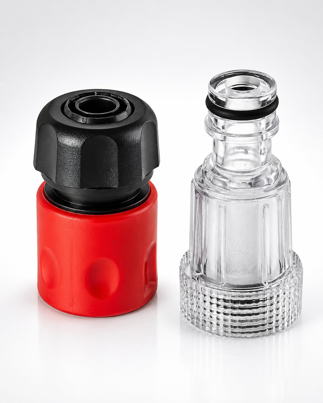 Plastic High Pressure Washer Water Filter Connection Accessory 3/4" | Inlet Nozzle (Nipple) with Quick Connector | Universal Compatibility (Pack of 1)-image-12