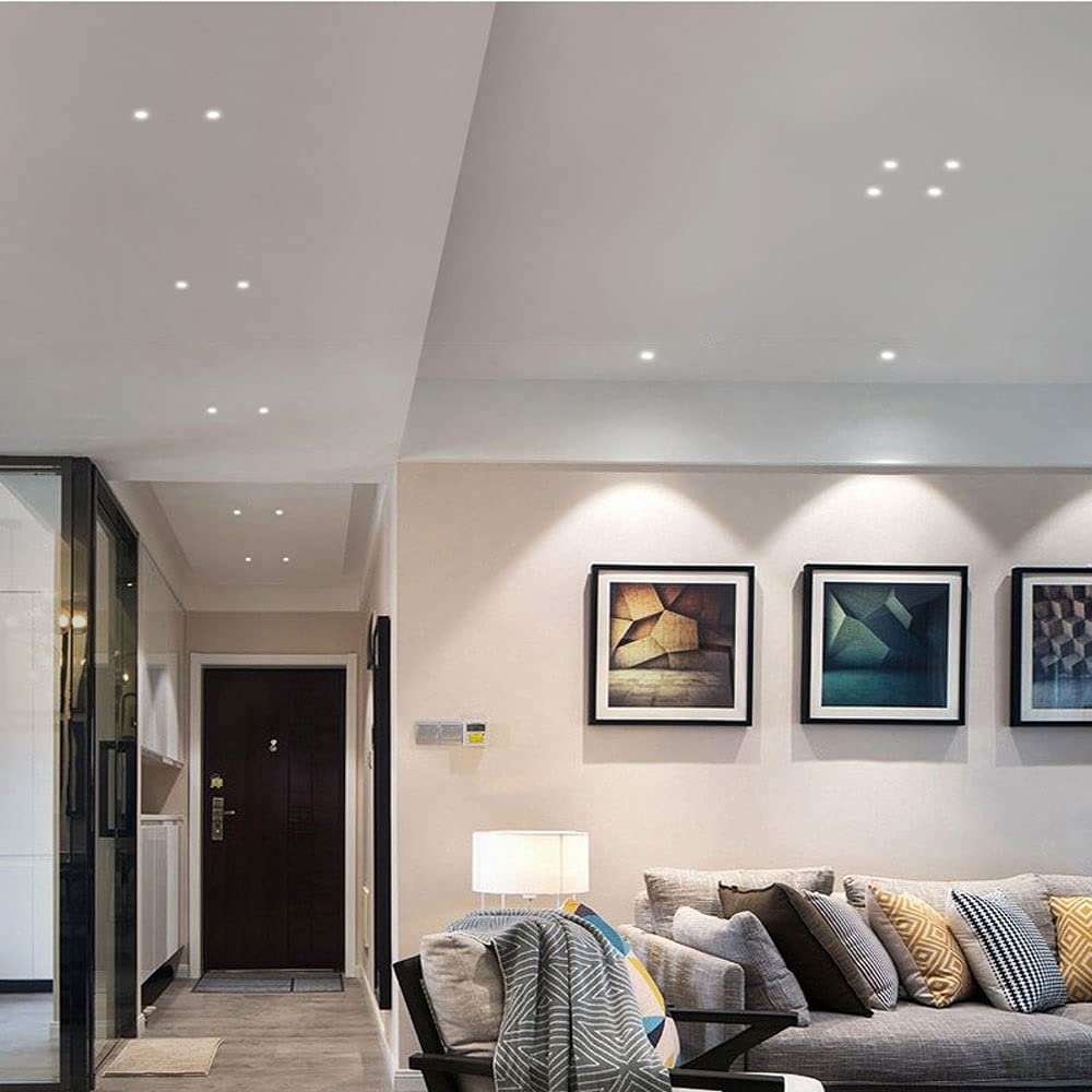 5W LED Recessed Spotlight Accent Spot Lighting Fixture, Minimalist