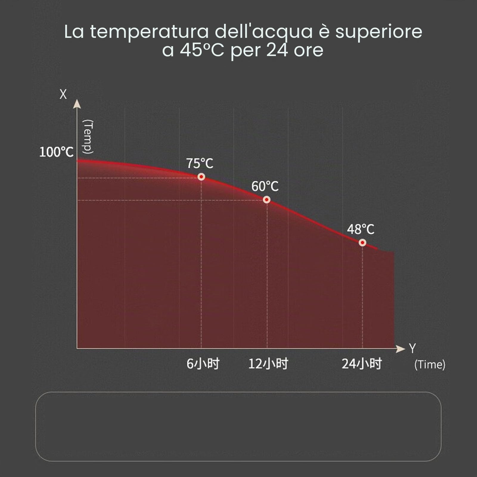 Caraffa Termica per Caffè 1L, Dispenser Isolante per Bevande Calde in Acciaio Inossidabile con Infusore per Tè Rimovibile, Teiera e Dispenser per Casa e Ufficio (Nero)