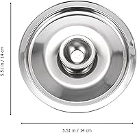 Vista 3 de DOITOOL Cubierta para olla de cocina, tapa de olla de acero inoxidable, tapa de sartén pequeña, tapa de olla de condimento, tapa de cacerola, tapas