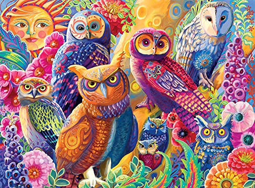 Buffalo Games – Owl Autonomy – 1000 Piece Jigsaw Puzzle for Adults Challenging Puzzle Perfect for Game Nights – 1000 Piece Finished Size is 26.75 x 19.75