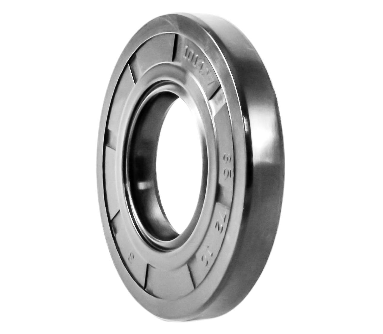 EAI Oil Seal 35mm X 72mm X 10mm TC Double Lip w/Spring. Metal Case w/Nitrile Rubber Coating