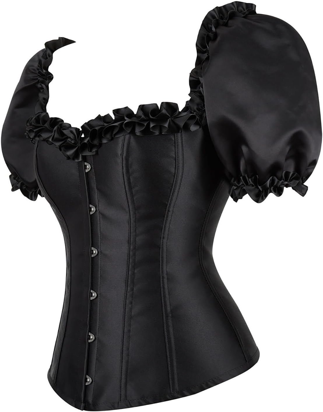 MELT THE LADY ruffle corset black