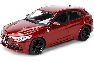 Alfa Romeo Stelvio Model Car 1:24 Scale Die-Cast Vehicle