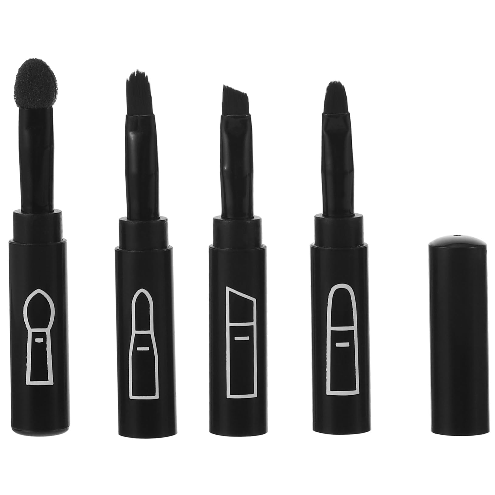 SHERCHPRY Multifunctional Makeup Brush for Portable Eyeshadow Eyeliner and Eyebrow Application present for Makeup Lovers Creative Design for Looks