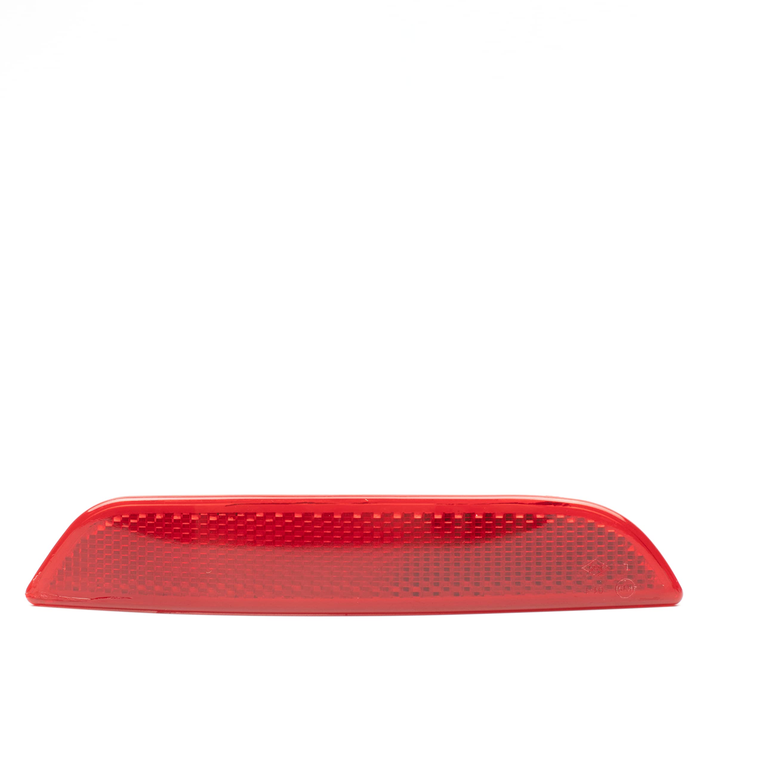 Twowinds - Reflectante Parachoques 265659650R Compatible con Renault Clio 4 (2012-2019) - Parachoques Trasero Izquierdo (Lado Conductor) - Catadióptrico - Reflector Rojo
