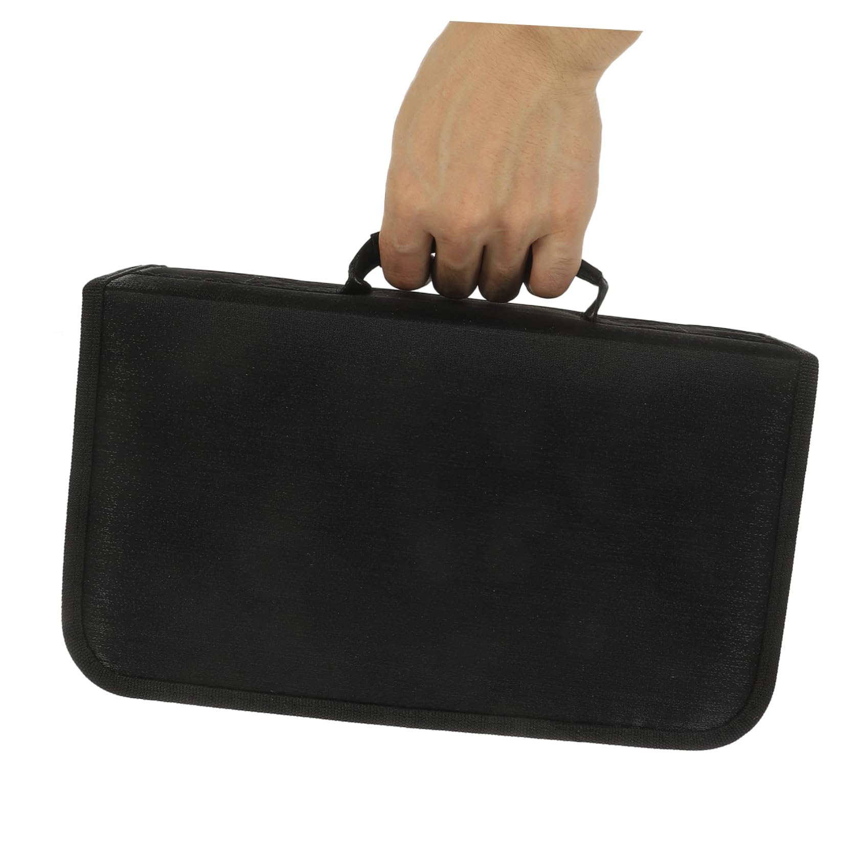 ULTECHNOVO 3pezzi Custodia Per Cd e Dvd Organizer Portatile Capacità Design Elegante e Compatto Protezione Da Graffi Perfetta Per Casa e Viaggi