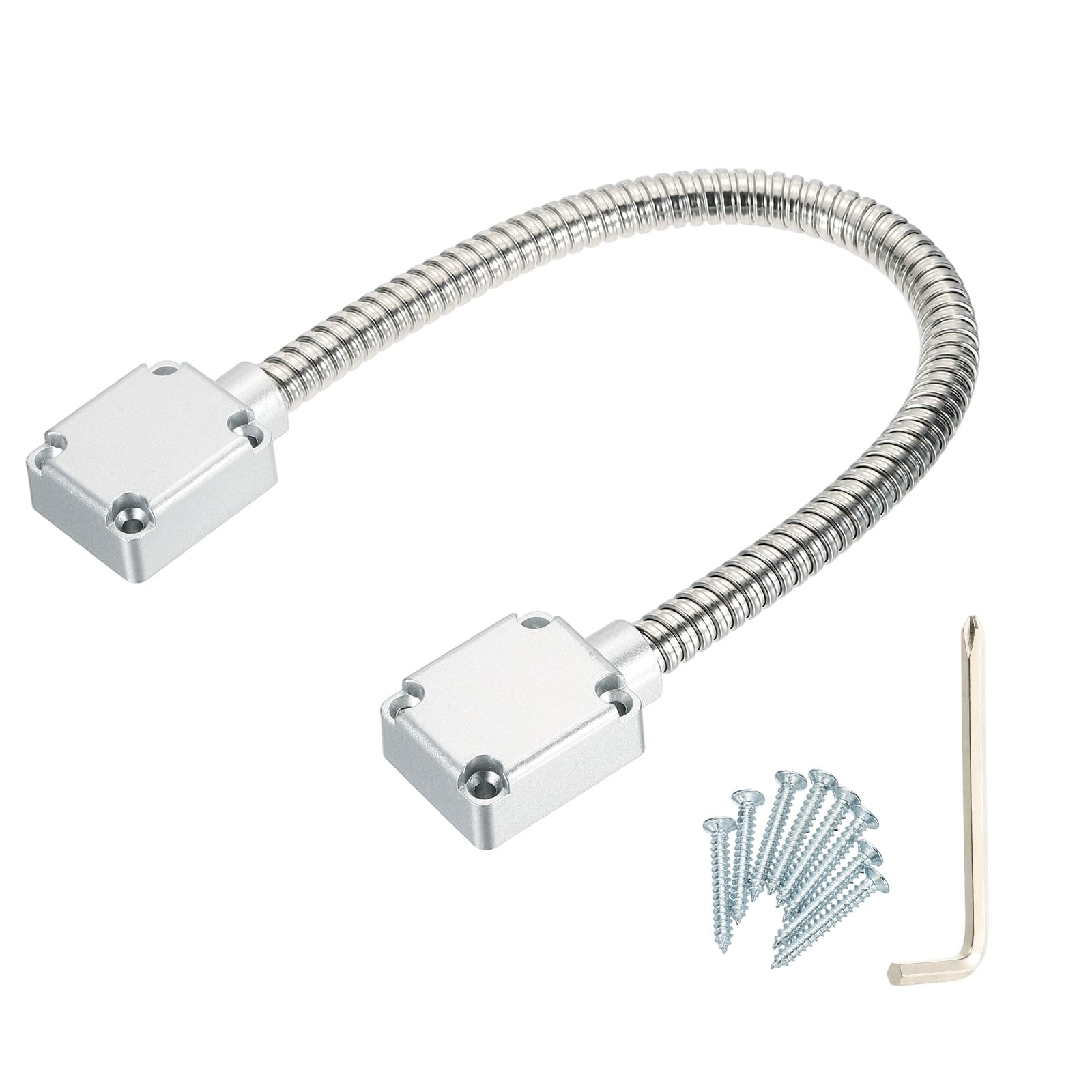 Câble de transfert de puissance en boucle blindée PATIKIL 40,6 cm en métal argenté
